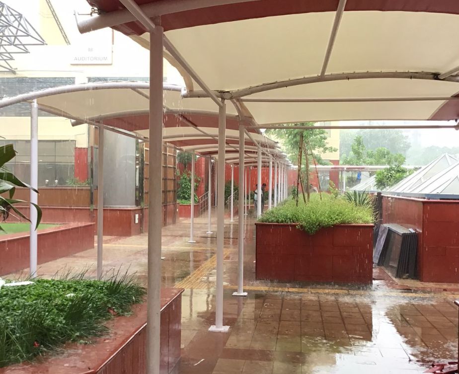 Walkway Tensile Structure